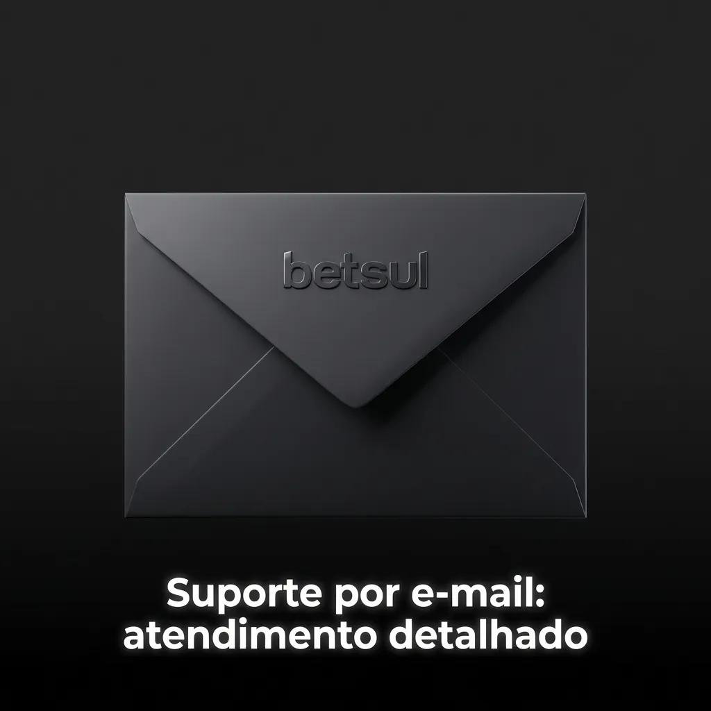 Ilustração de suporte por e-mail, com envelope e ícones de documentos e relógio indicando retorno em até 24 horas