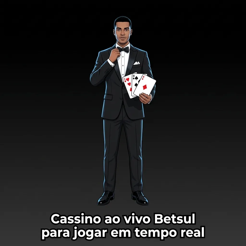 Mesa de cassino ao vivo da Betsul com crupiê em vídeo, roleta, cartas e fichas, jogada em tempo real no computador