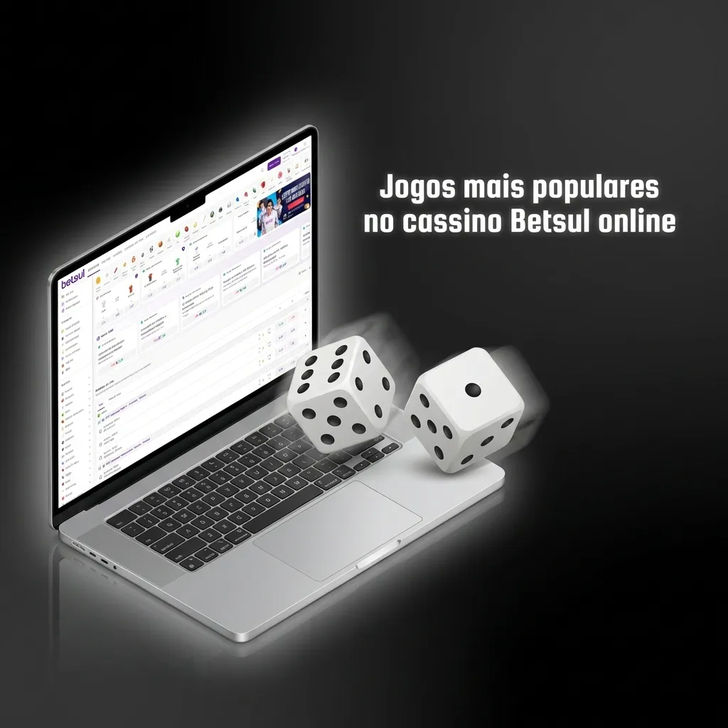 Tela do cassino Betsul online exibindo slots, roleta, blackjack, bacará e jogos de jackpot em destaque.
